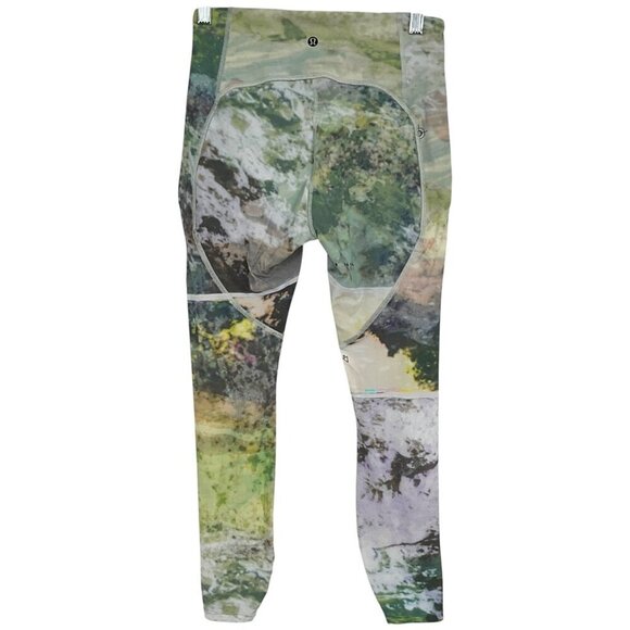 Lululemon LAB Nulux And Mesh High Rise Tight 25" Apparition Multi Size 8 - Picture 4 of 9